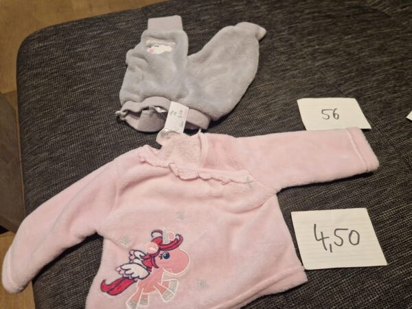 Set Oberteil & lange Hose kuschelig 56 Neu