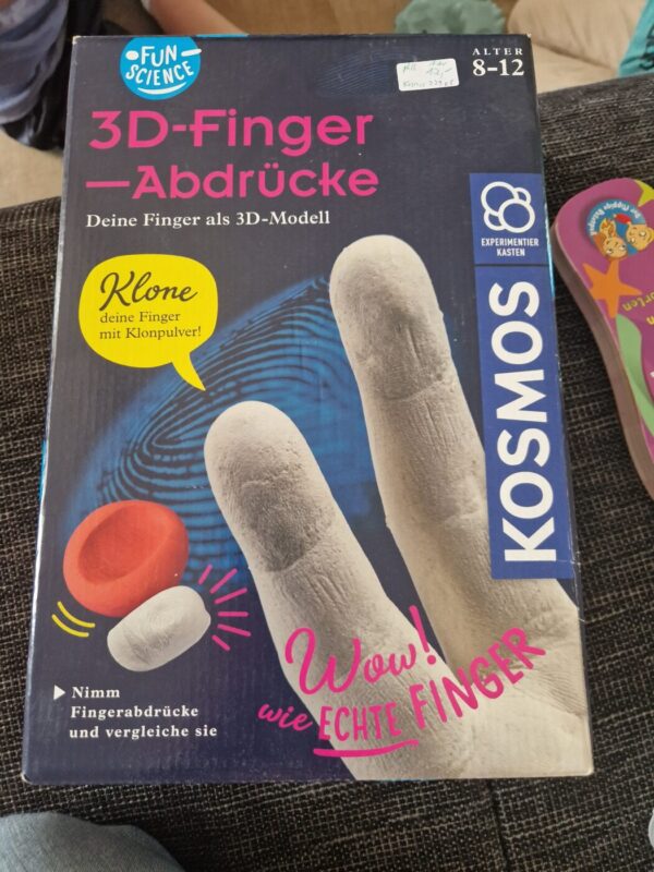 Neu Kosmos Fingerabdruckset Np 17,99