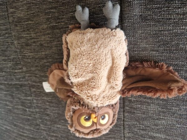 Stoff Neu Handpuppe Eule