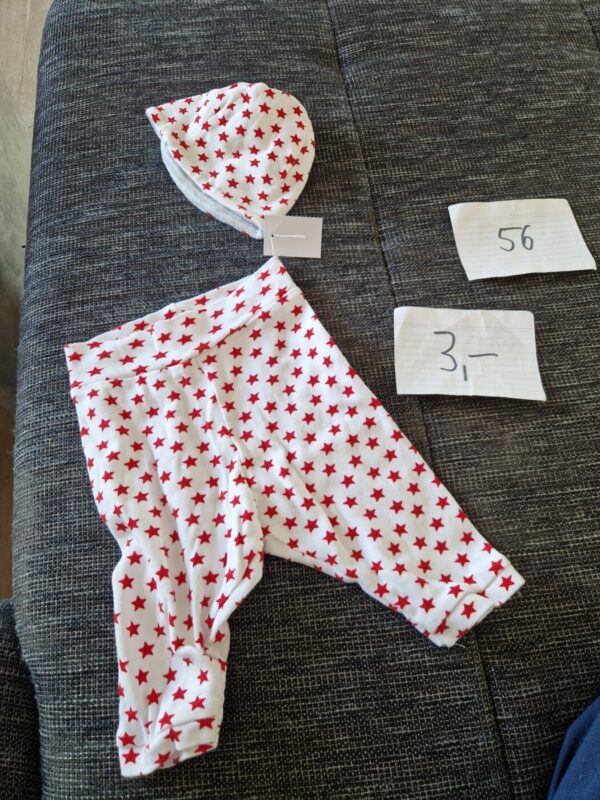 Set Mütze und Hose lang 56