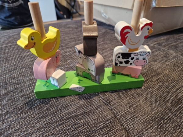 Spielzeug Holz Stapelspiel