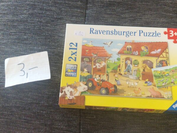 Puzzle 2x 12 Teile