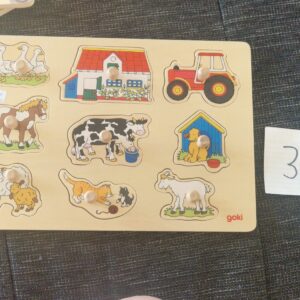 Puzzle Holz Steckpuzzle Goki