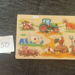 Puzzle Holz Steckpuzzle Eichhorn