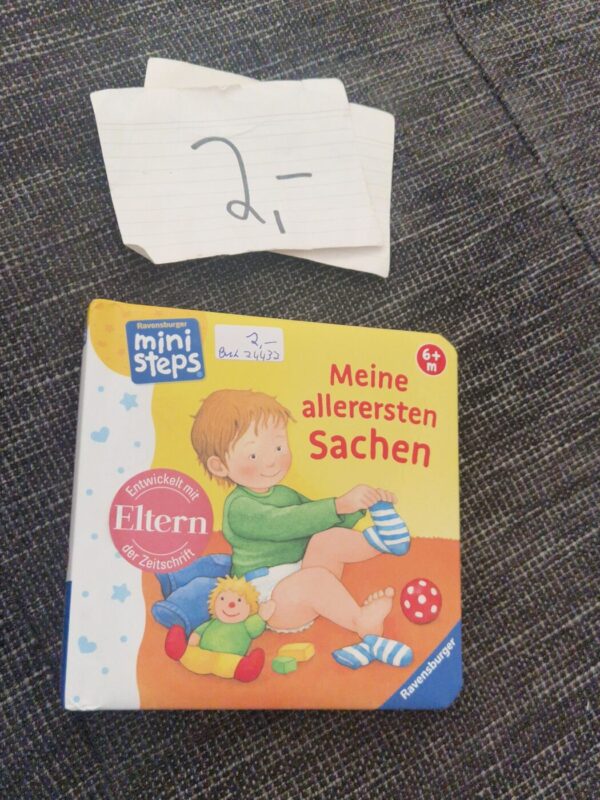 Buch Pappbuch Mini Step Meine allerersten Sachen