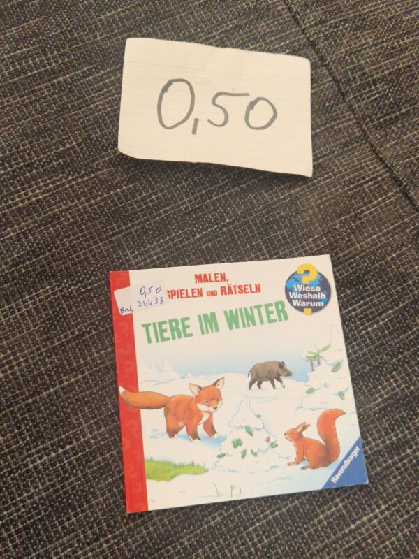 Buch PIXIE Wieso weshalb warum Tiere im Winter
