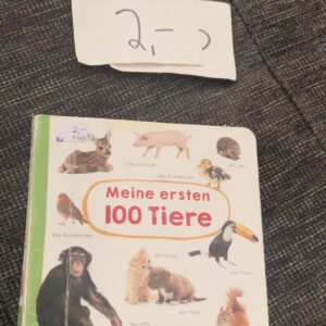 Buch Pappbuch Meine Ersten 100 Tiere