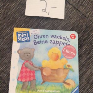 Buch Mini Steps Ohren wackeln Beine zappeln