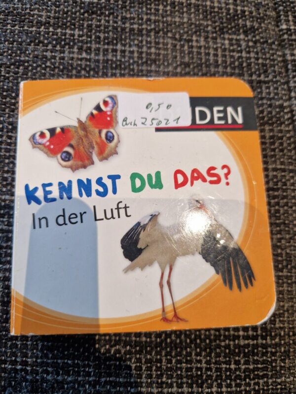 Buch Pappbuch klein Kennst du das in der Luft