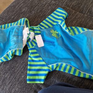 Badeset Badehose Badeshirt 92