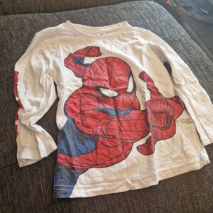 Oberteil 116 Spiderman