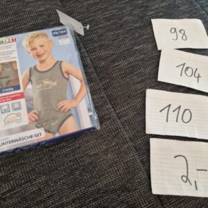 Unterwäsche Set Neu 98-110
