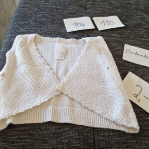 Handmade Jacke Pullunder 104 110