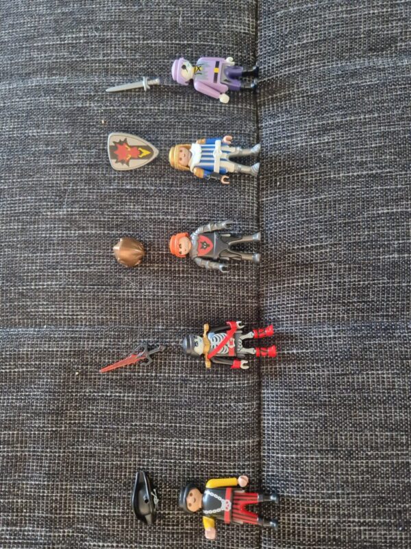 Playmobil Figuren Ritter mit Zubehör, Ausrüstung