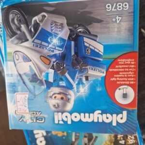Playmobil 6876 Motorrad ( Visier vom Helm fehlt)