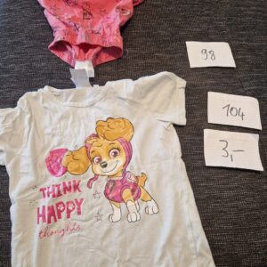 Set T Shirt & kurze Hose 98 104 Paw Patrol