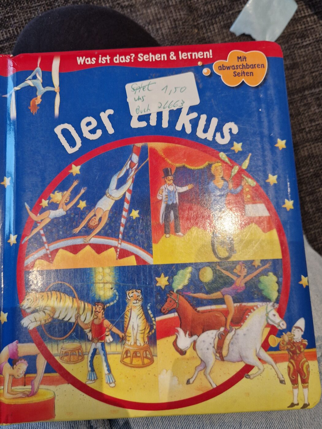 Buch Der Zirkus (abwaschbare stabile Seiten)