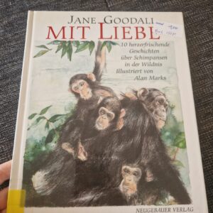 Buch Chimpansen Affen mit Liebe