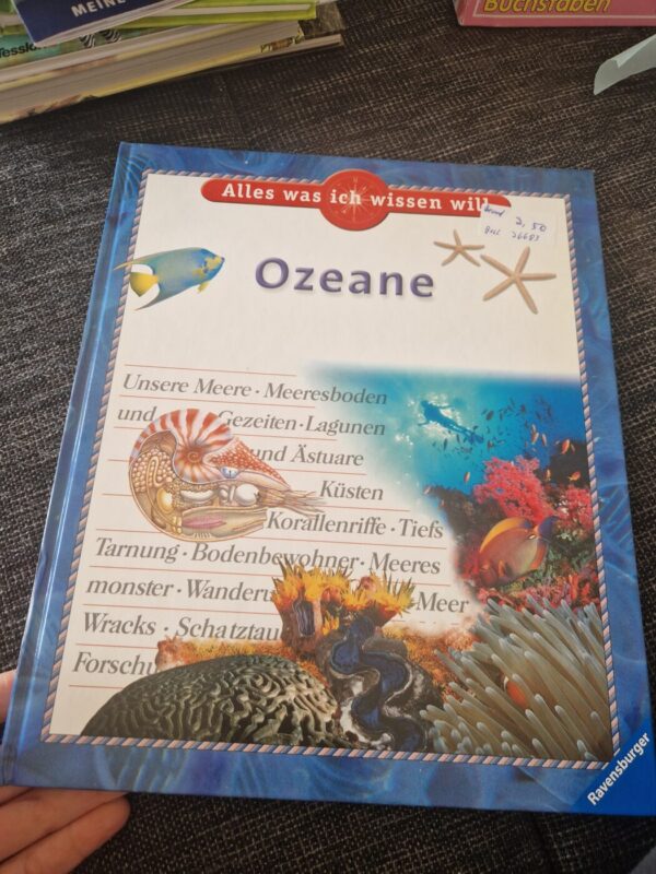 Buch Alles was ich wissen will Ozeane