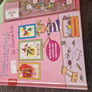 Buch Bastelbuch Perlenbuch wie neu Perlenspass für kreative Kids