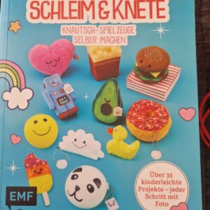 Buch Schleim & Knete selber machen unbenutzt