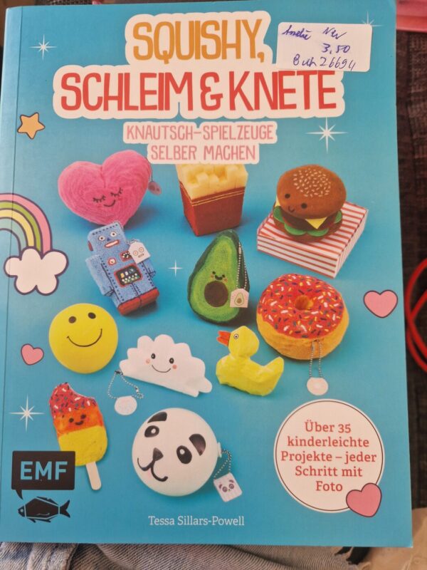 Buch Schleim & Knete selber machen unbenutzt