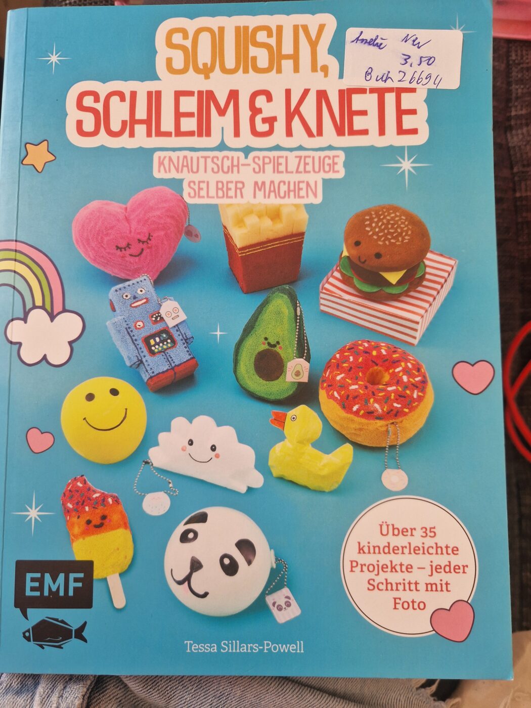 Buch Schleim & Knete selber machen unbenutzt