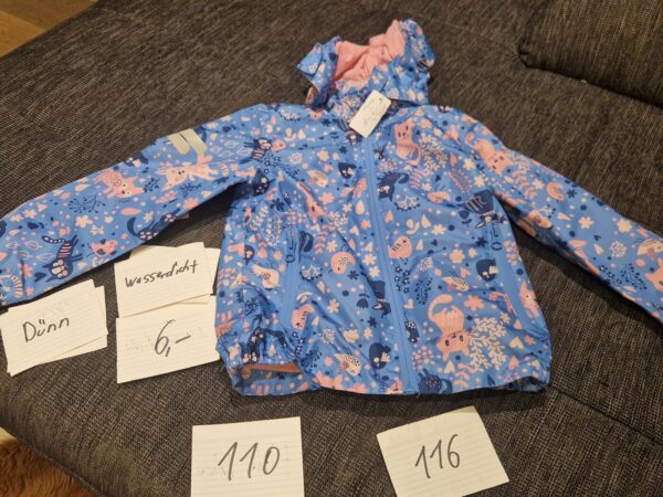 Jacke Regenjacke Windjacke 110 116