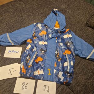 Jacke 86 92 Regenjacke gefüttert