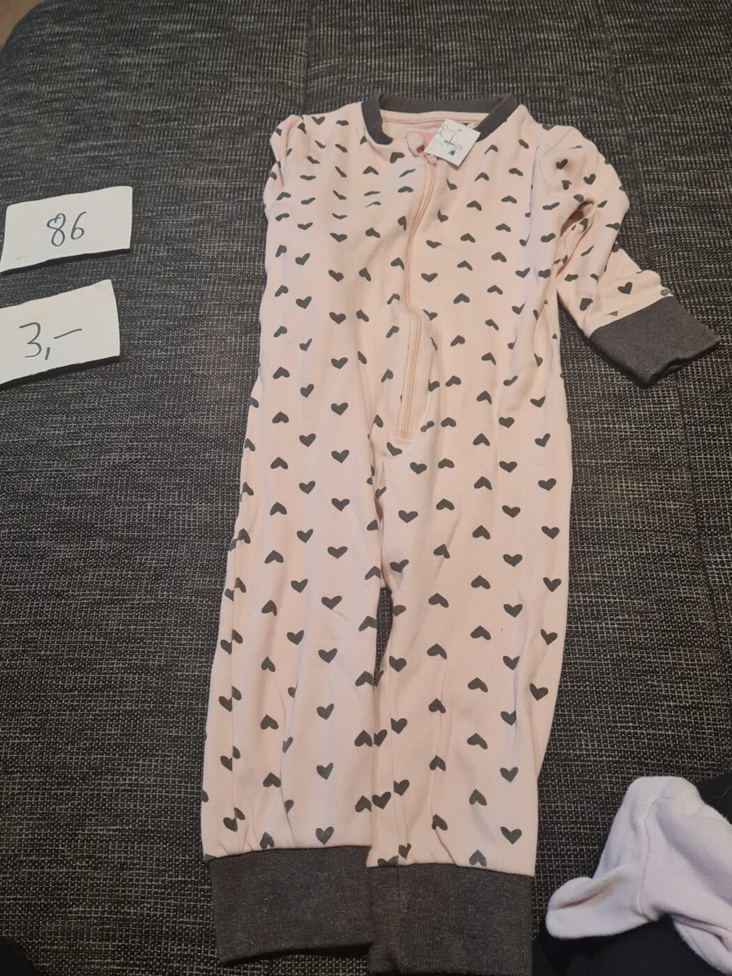 Schlafanzug 86 ohne Füße