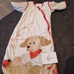 Schlafsack 90cm Sterntaler Hund mit Gebrauchsspuren