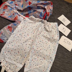 SET Matschhose Regenhose Regenjacke dünn 86 92