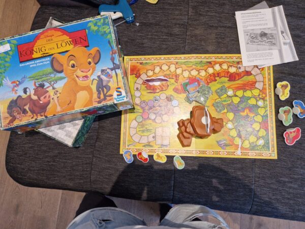 Spiel König der Löwen Abenteur Leben Rarität