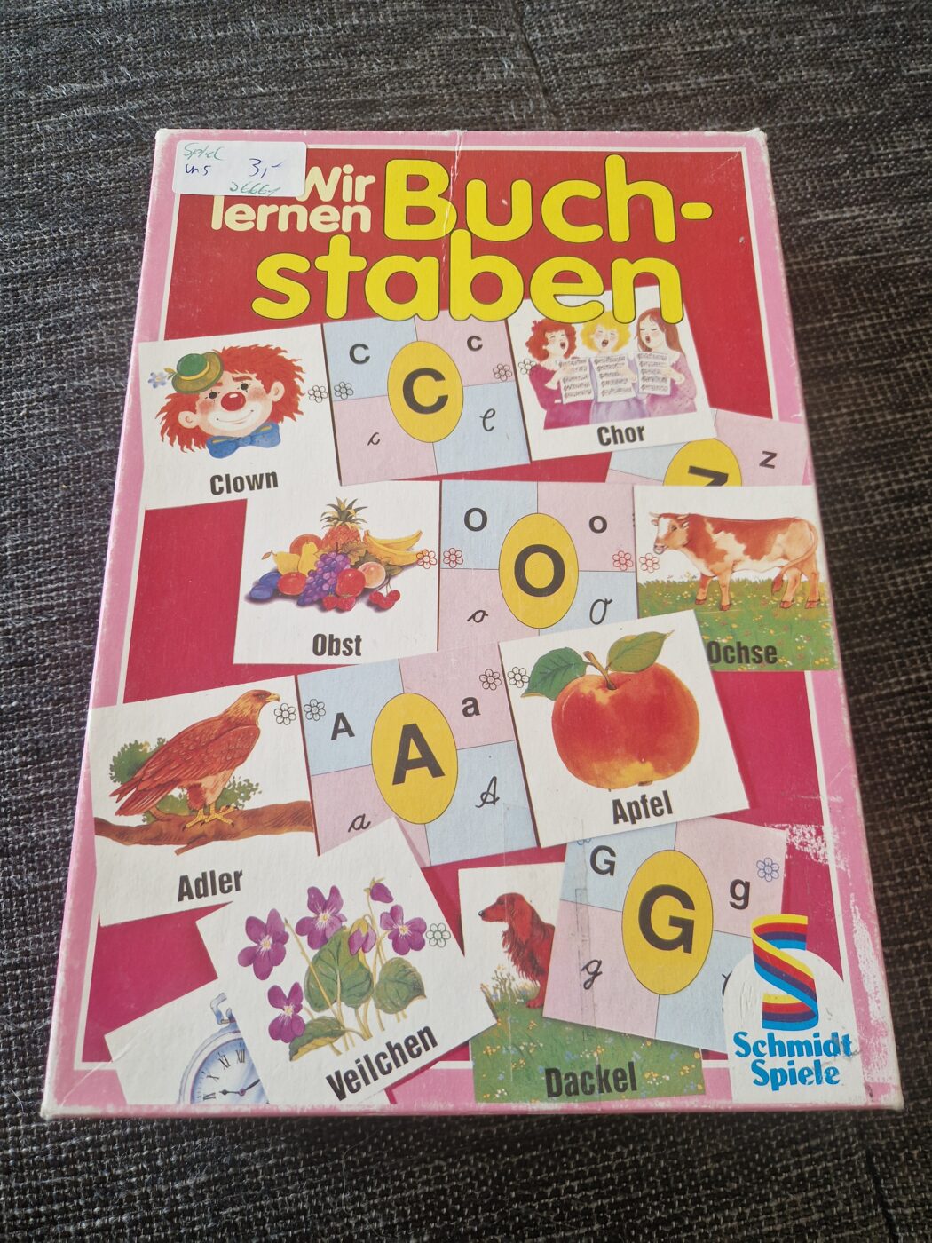 Spiel Buchstaben ABC
