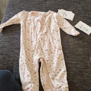 Schlafanzug 74 ohne Füße