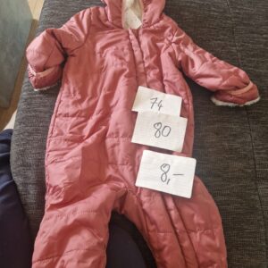 Schneeanzug 74 80 kuschelig