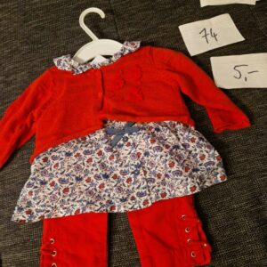 Set Hose Jacke Kleid 74