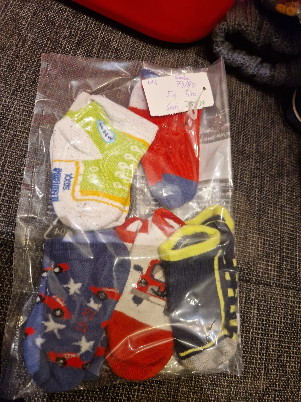 Socken 5x Sneaker 74-86