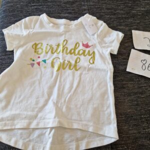 T-Shirt 86 Birthday Girl