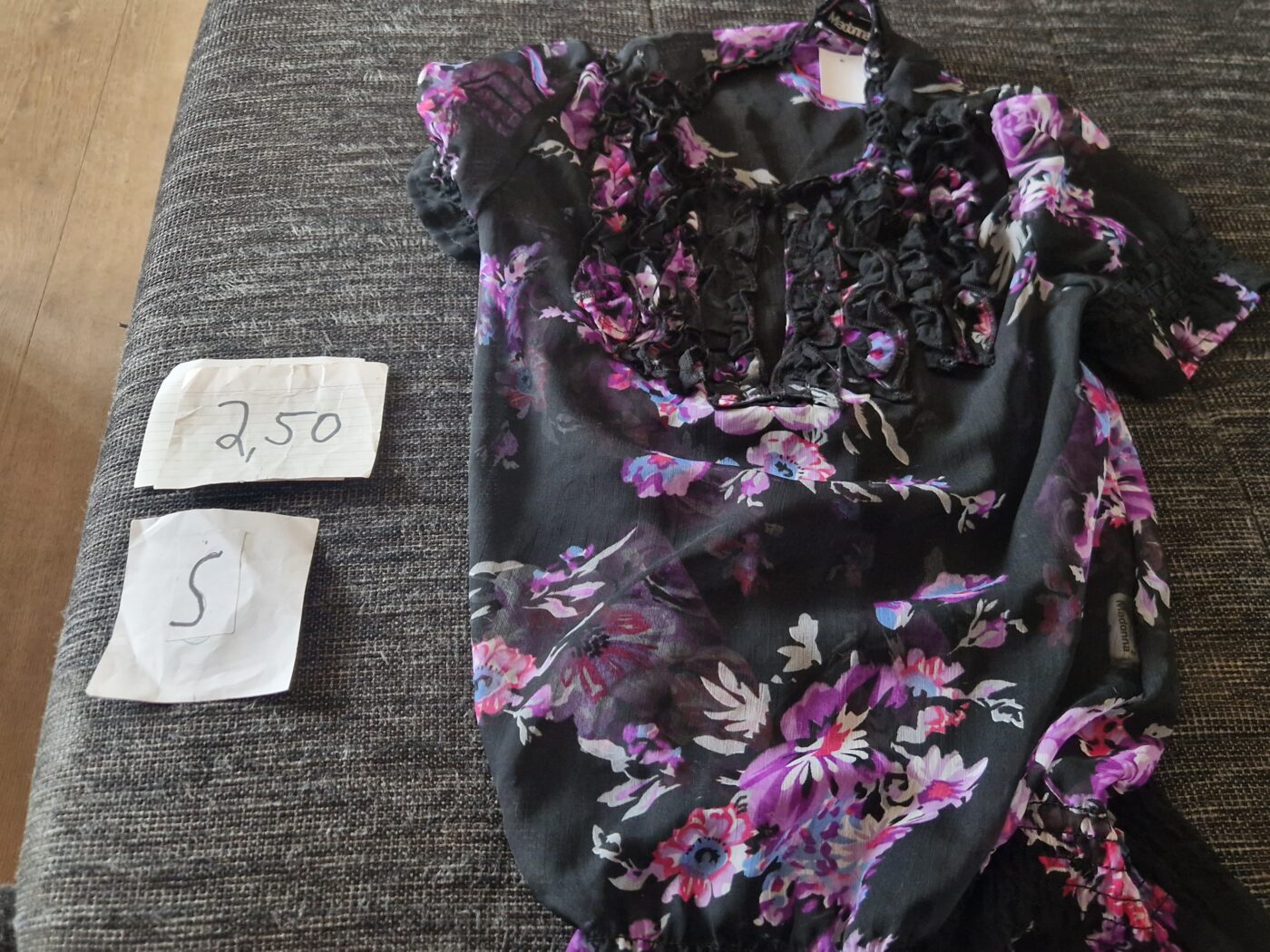 Oberteil T Shirt kurz S