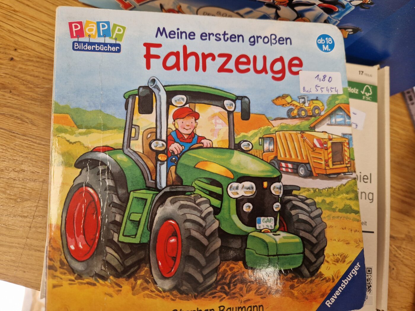 Buch Pappbuch Meine Ersten großen Fahrzeuge