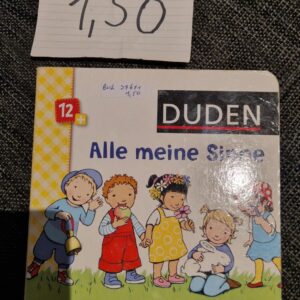 Buch Pappbuch Duden Alle meine Sinne