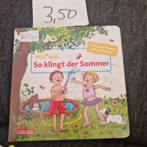 Buch Pappbuch mit Sound So klingt der Sommer