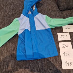 Jacke 104 110 Neu dünn Regenjacke