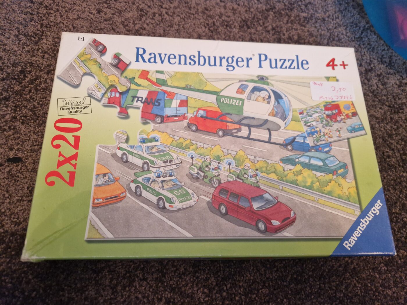 Puzzle Ravensburger Polizei 2x20 teile
