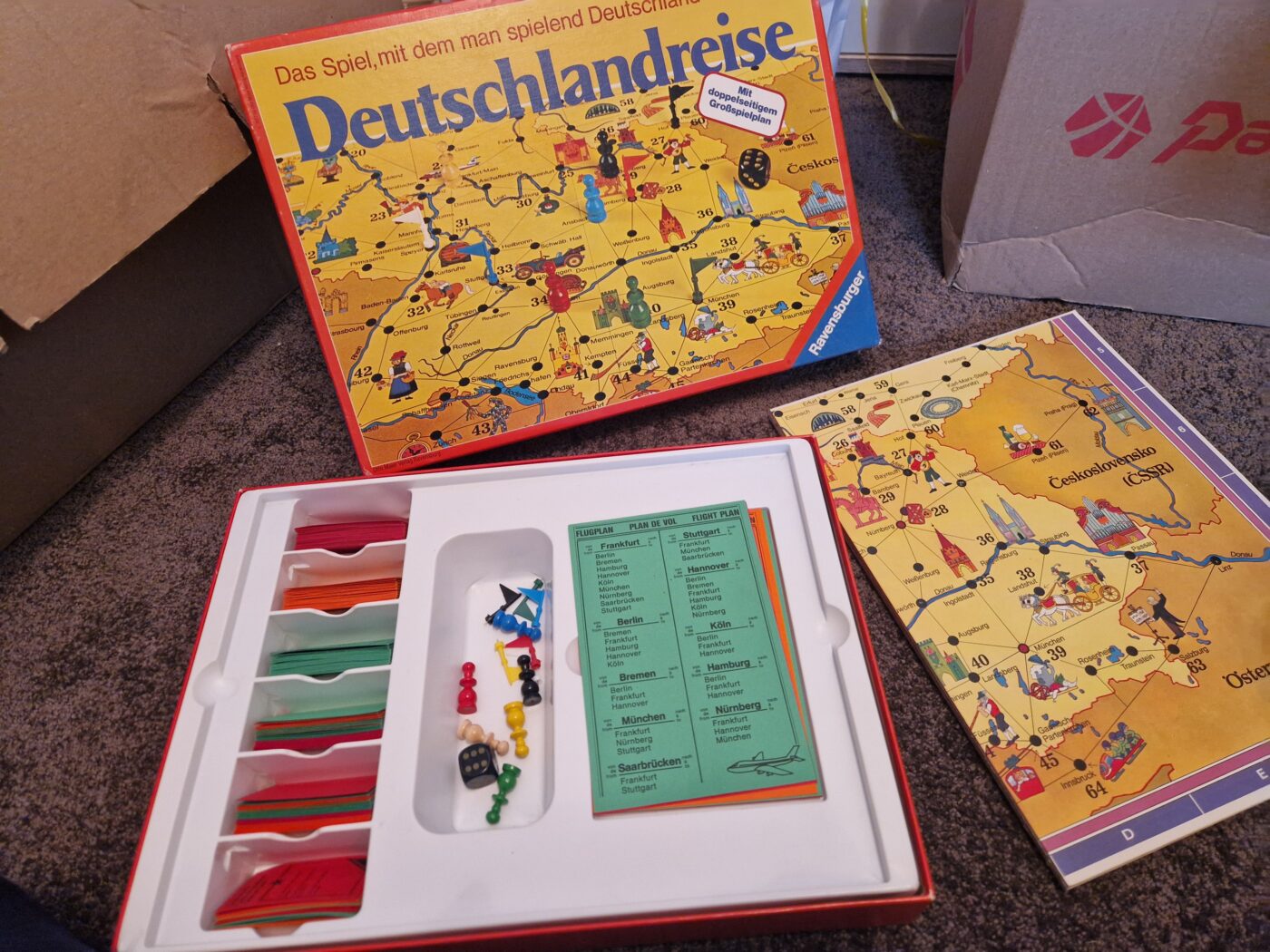 Spiel Deutschlandreise