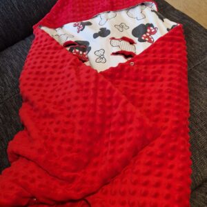 Einschlagdecke Wendbar Minni Mouse
