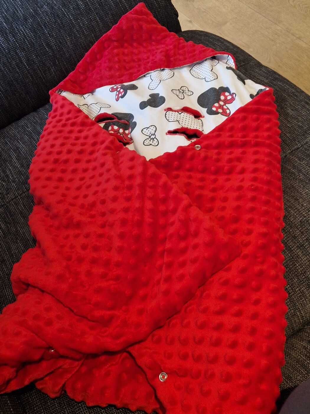 Einschlagdecke Wendbar Minni Mouse