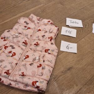 1. Hand Jacke Weste etwas dicker 116