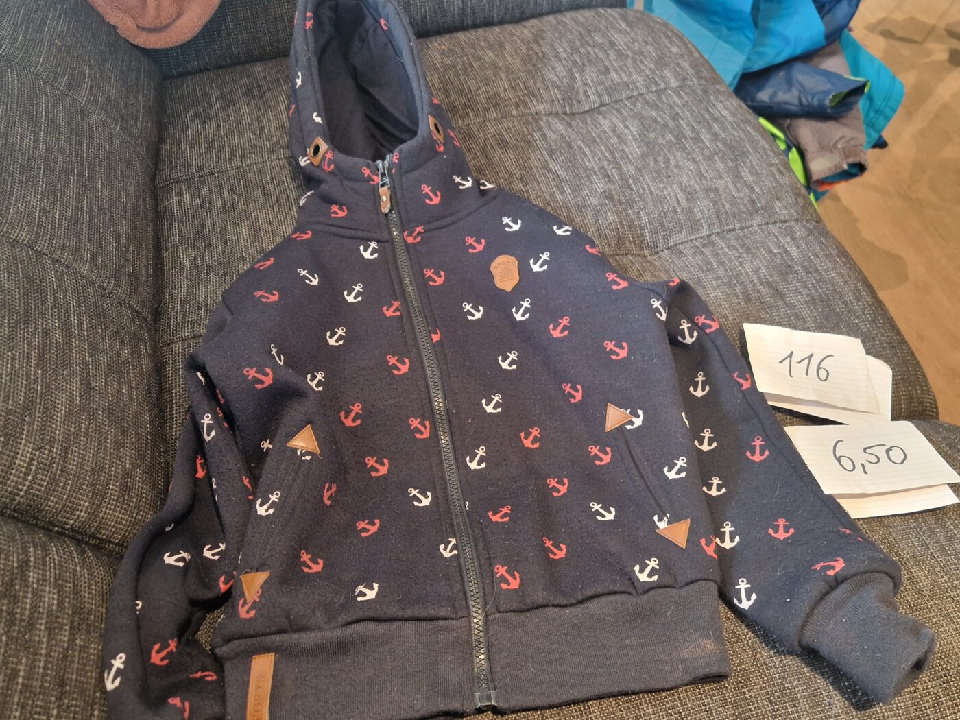 1. Hand Jacke Marine 116